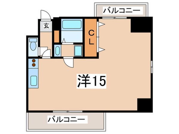 メロディハイム東帝塚山の物件間取画像